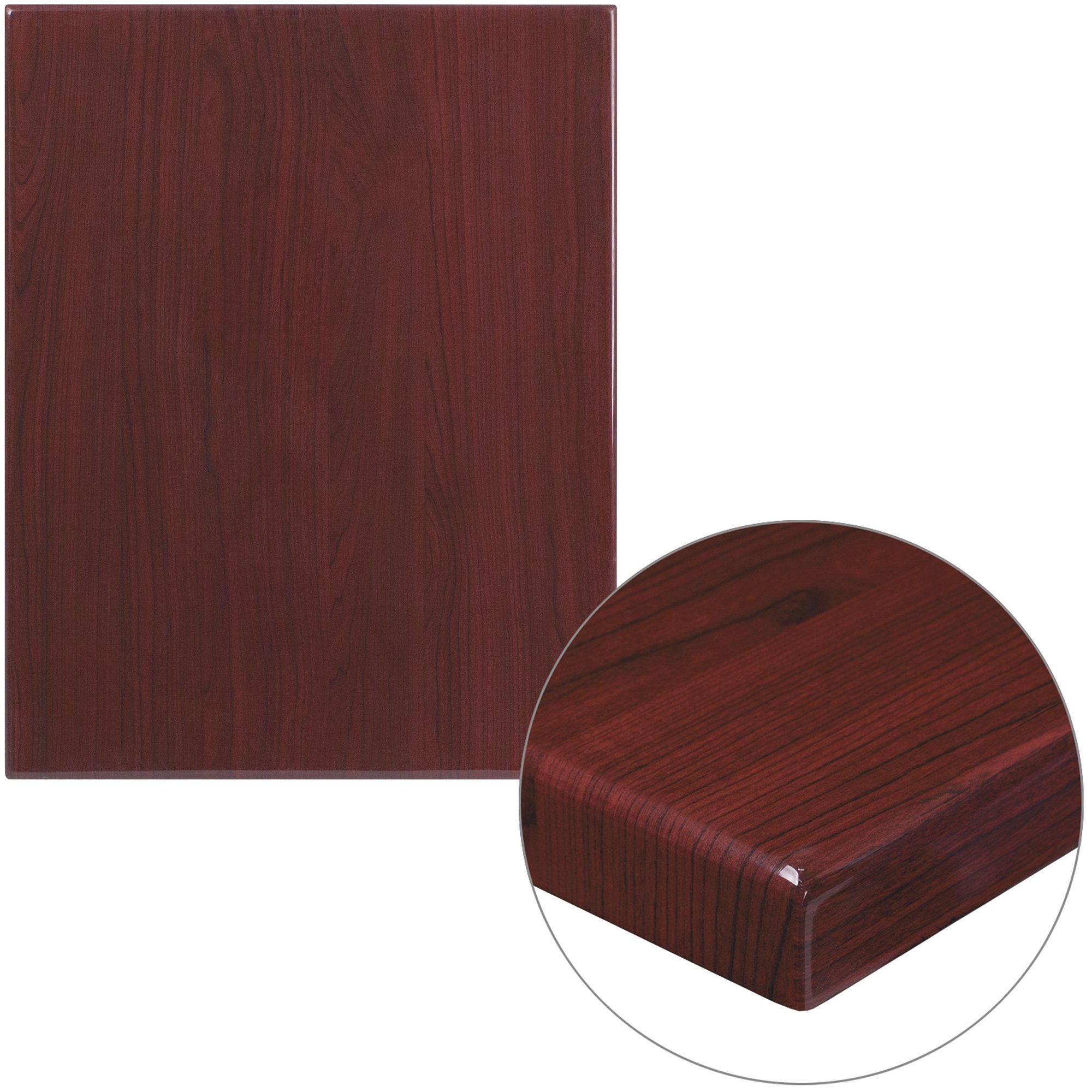 Flash Furniture Rectangular Resin Tabletop